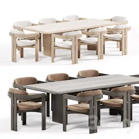 Dolm Plus Table Gallottiradice Chair